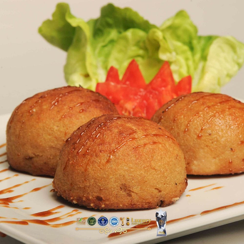 قرص كبة مشوية